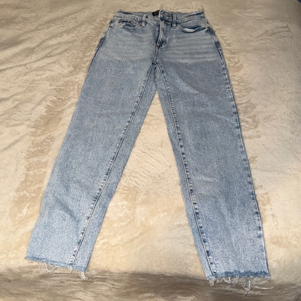 Fashion Nova Sky Blue Denim Pants